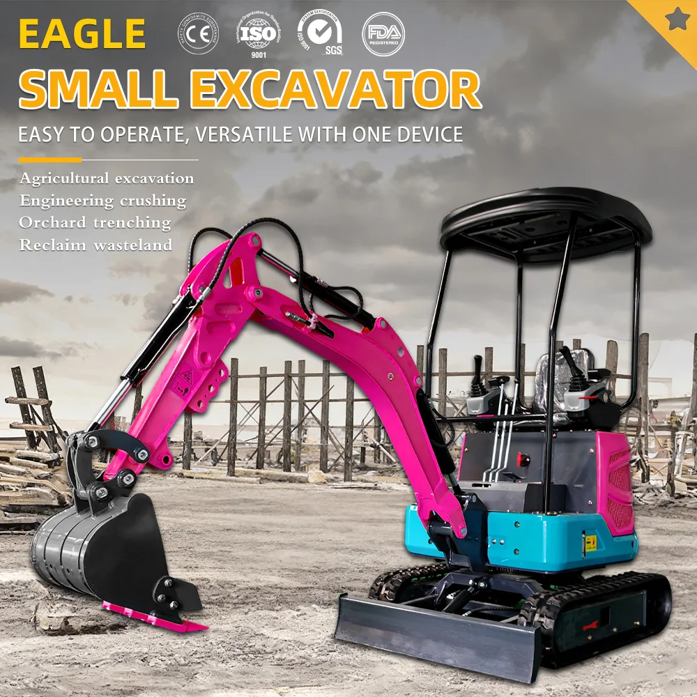 حفارة صغيرة ديزل موفرة للطاقة 1.8T حفار صغير حفارة صغيرة منخفضة الضوضاء معتمدة من مادة EPA موفرة للوقود للعمل لفترة طويلة #3