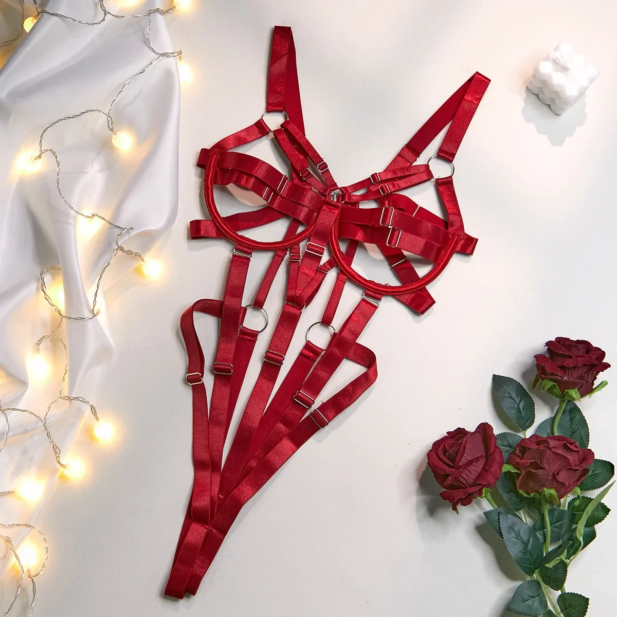 

Новое женское нижнее белье, сексуальное женское нижнее белье, цельные боди, эротическое белье, женский ансамбль, женское нижнее белье, клубничный комбинезон