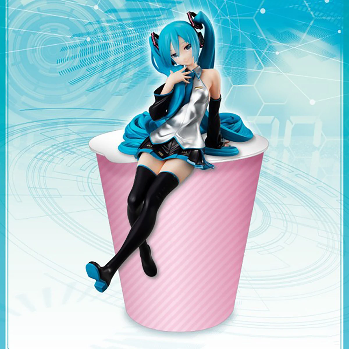 

In Stock Original FuRyu Prepainted Noodle Stopper Figure Vocaloid Hatsune Miku Model Decoration Collection Series