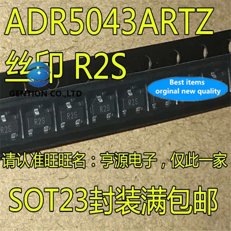 10Pcs ADR5043 ADR5043ARTZ Silkscreen R2S SOT23   in stock  100% new and original