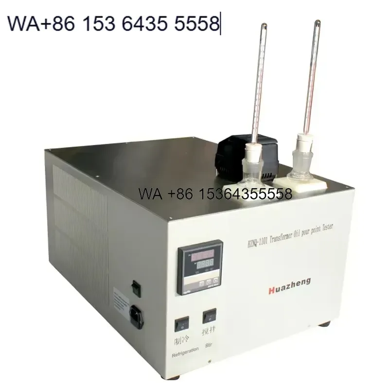 Wmwmnu for ASTM D97 Pour Point Tester Automatic Portable Oil Analyzer With Cooling Control for Petroleum Products