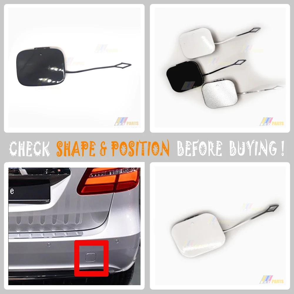 2468851022 for 11-14 Mercedes B W246 B150 B160 B170 B180 B200 REAR TOW Hook COVER