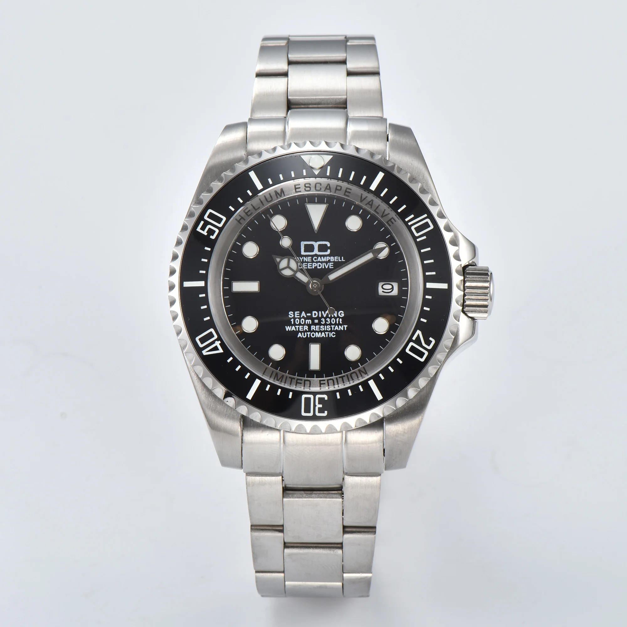 44mm Blue&Black NH35 Men Sea Watches Dweller Waterproof Stainless Steel BGW9 Luminous Sapphire Automatic DC Brand Wristwatches image 3