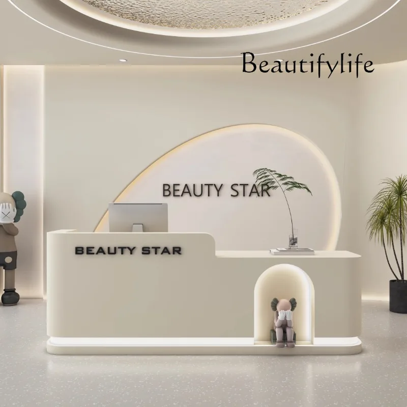

X Beauty Modern Reception Desks Restaurant Company Best Simple Reception Desks Minimalist Organizers Scrivania Lounge Furniture