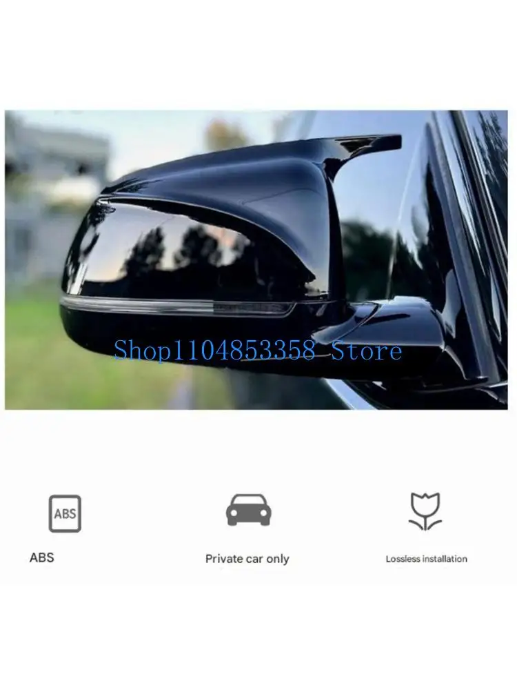 652F Protective Coated ABS Outer Mirror Housing Simple Installs Pair for G01 G02 G05 G06