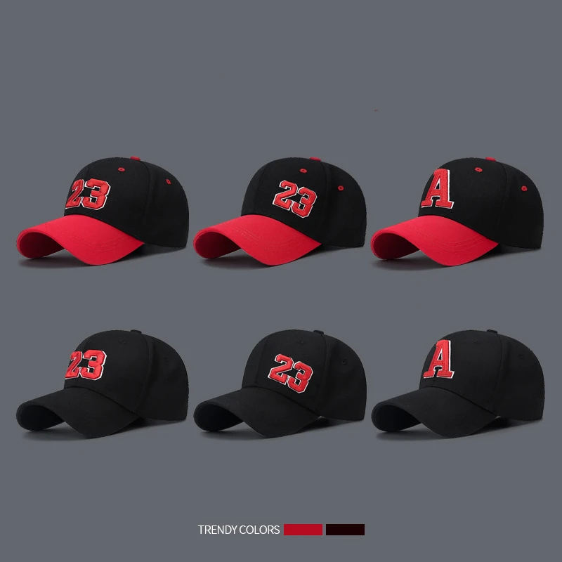 قبعة فور سيزونز الجديدة رقم 23 للرجبي قبعة الشمس للرجال والنساء مطرزة بحروف عصرية قبعة الشارع #2