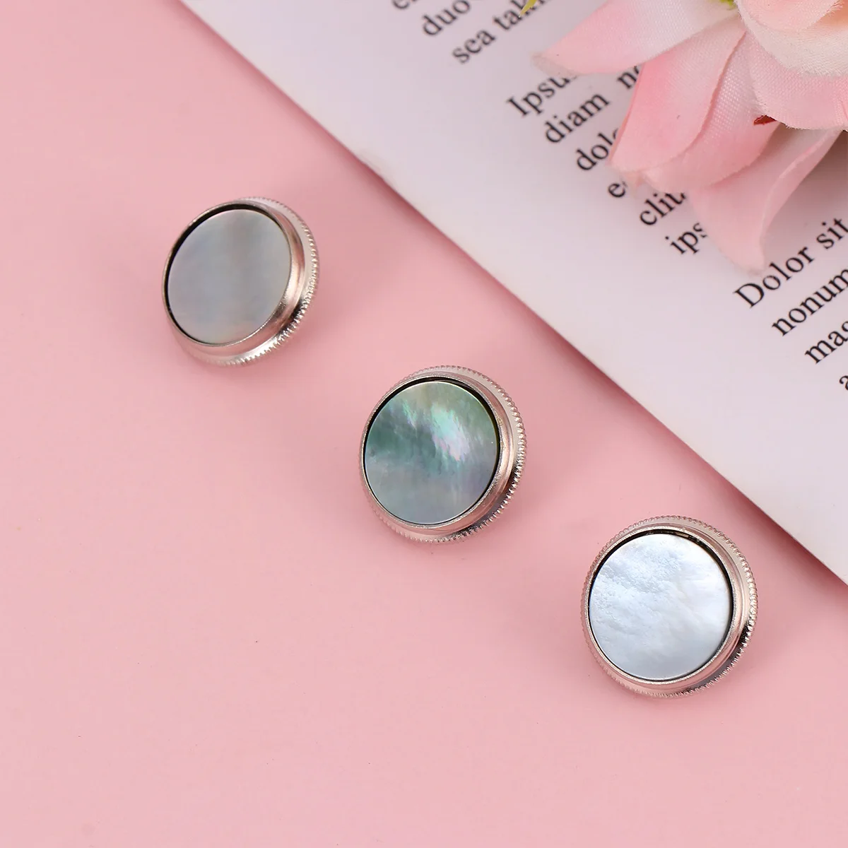 

3Pcs Copper Durable Musical Instrument Buckle Snap Trumpet Button Replacement Repair Tool Accessory Trumpet Buckle