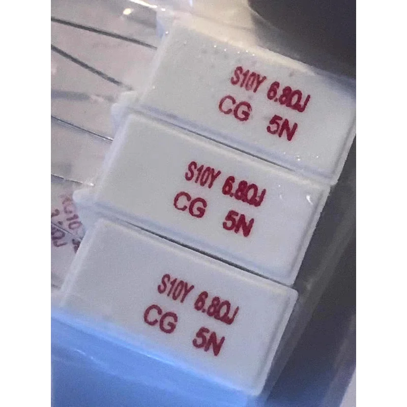 for RG10-5EG Thermal Cement Resistor,3.3RJ 151℃ 2A,S10Y6.8RJ Brand New Genuine  5pcs