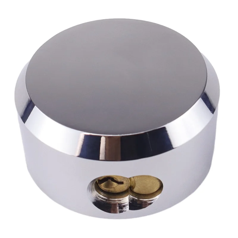 

Cp-3184 Shackle Padlocks Keyed Solid Steel With 2 Keys Hide Lock Body Security Lock For Universal