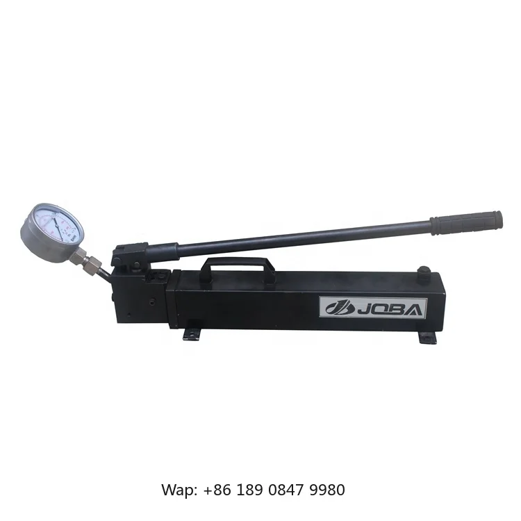 【Hot】220v Double Speed Manual Hydraulic Pump with Overload protection