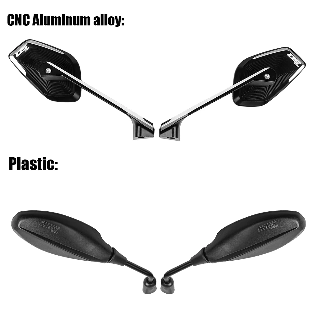 Motorcycle Plastic Rearview Mirror DS 900 X Mirror For VOGE DS900X  DS 900X 2024 2025 CNC Aluminum HD Wide Angle Rearview Mirror