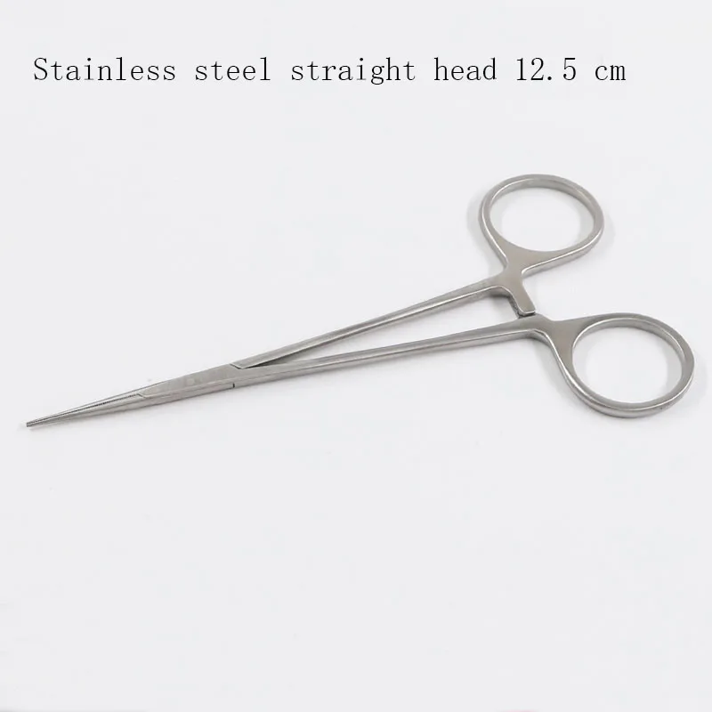 Hemostatic forceps small stainless steel pet microvascular elbow hemostatic forceps for surgical ophthalmology