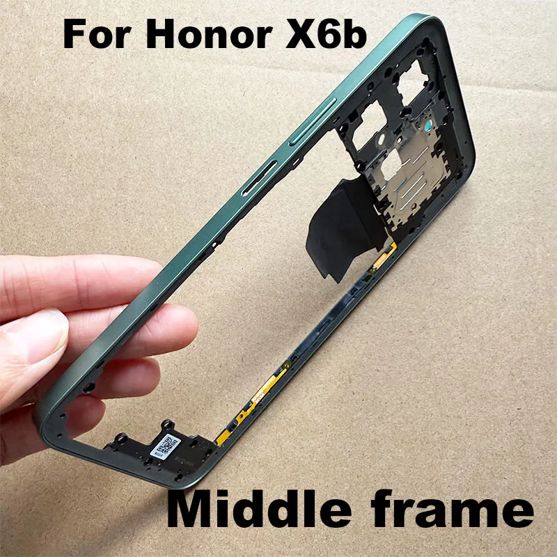 Pour Huawei Honor X6b Avant Lunette LCD Plaque Boîtier Moyen Cadre Remplacement JDY-LX1 JDY-LX2