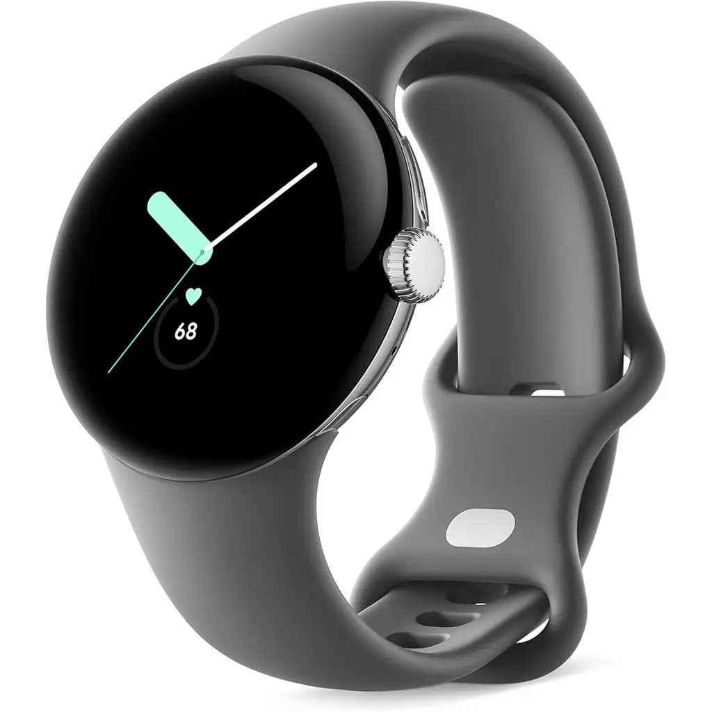 Google Pixel 1 Android Smartwatch with Fitbit Activity Heart Rate Tracking Watch  LTE Wifi Watch wireless Charging