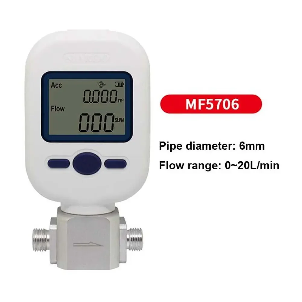 

Gas flow meter digital gas nitrogen, flow meter MF5706 0-20L/Min 0-100L/Min 0-250L/Min