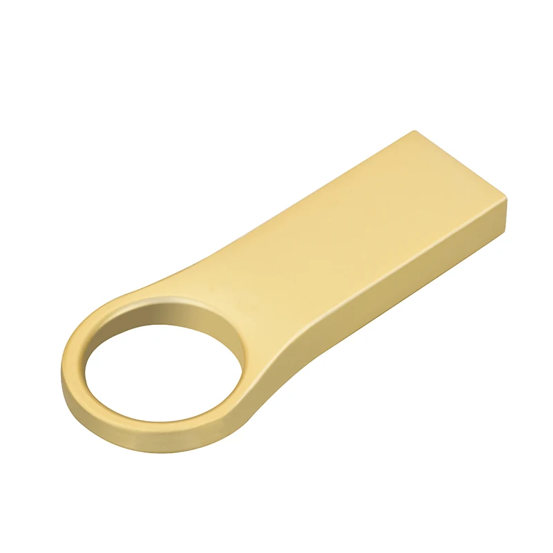 Metal USB Flash Drives 64GB Ring Pen Drive Memory Stick High Speed Storage Devices Black Pendrive Creative Gifts