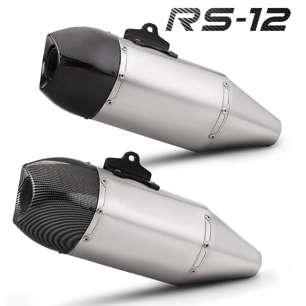 

universal 44.5MM Motorcycle Exhaust Muffler high quality For DUKE1290 RS12 GSX8S CB400F MT03 NSS750 XSR155 NMAX155