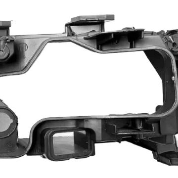 Headlight Rear Housing Base Shell Fits for A6L C7 2012‑2015 LED Matrix Headlamp Black Back Bottom Shell