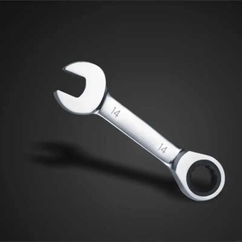 

Ratchet Socket Wrench 8-18mm Short Handle Ratchet Wrench Combination Wrench