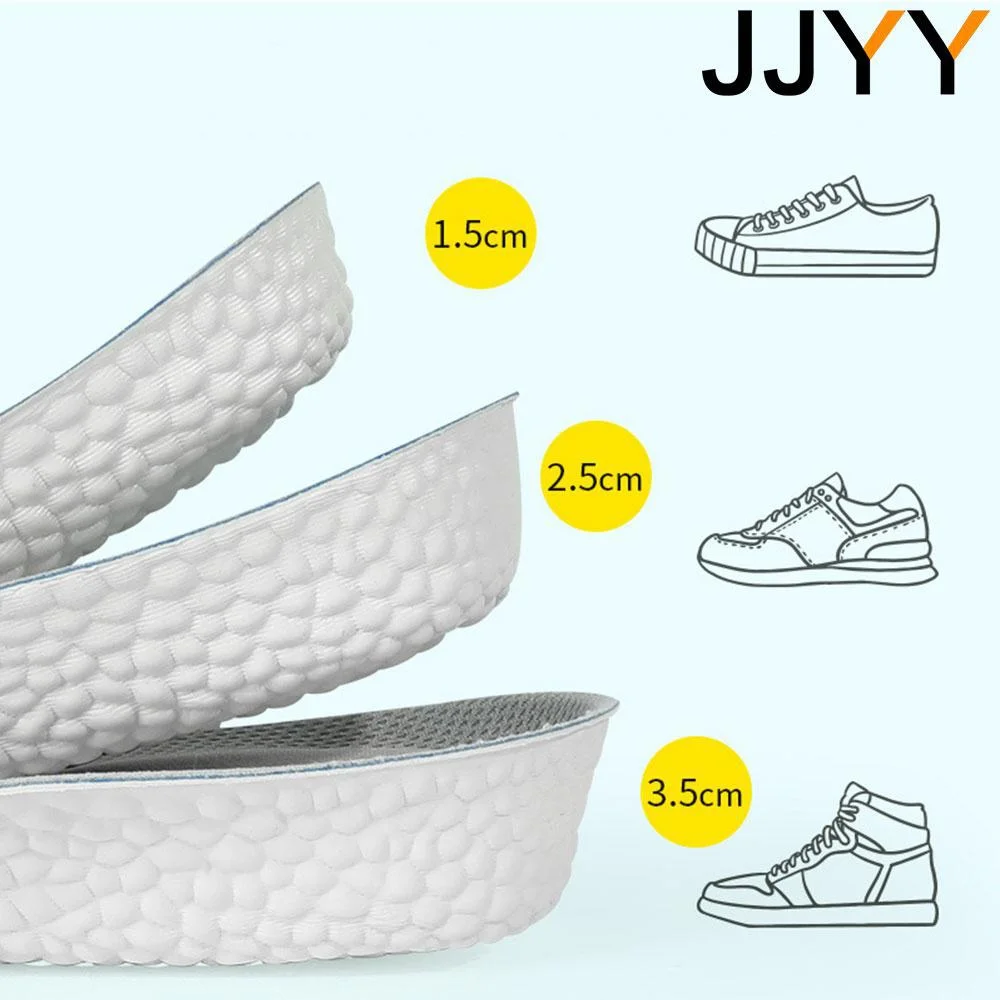 نعال داخلية لزيادة الارتفاع من إسفنج الذاكرة للرجال والنساء للجنسين، وسادات وسائد لدعم الصحة