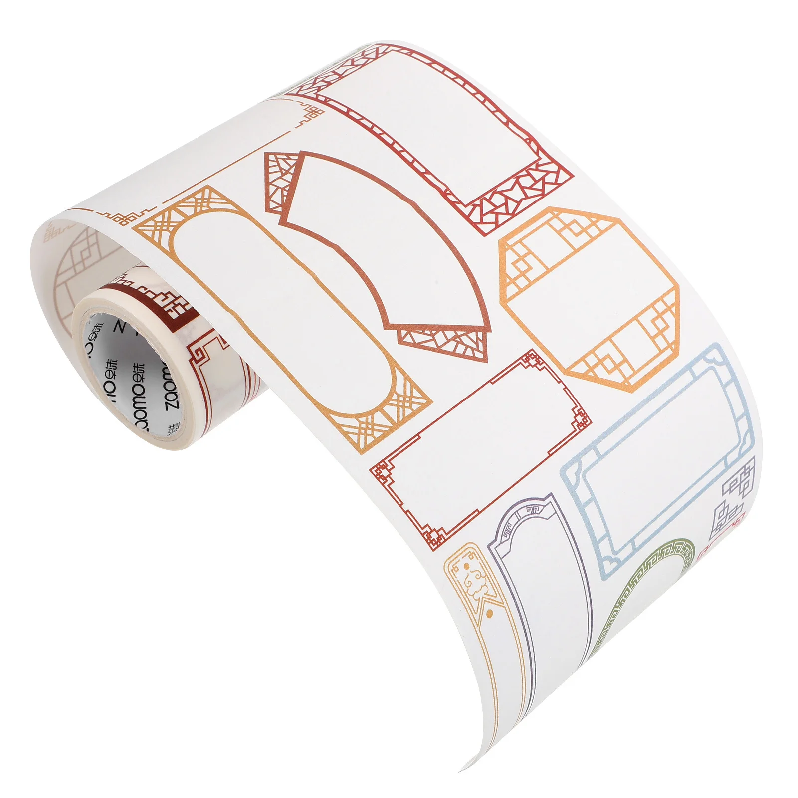 Tape Washi Multifunctioneel bedrukt Craft Making Stickers Scrapbooking Retro Decoratief Crafting