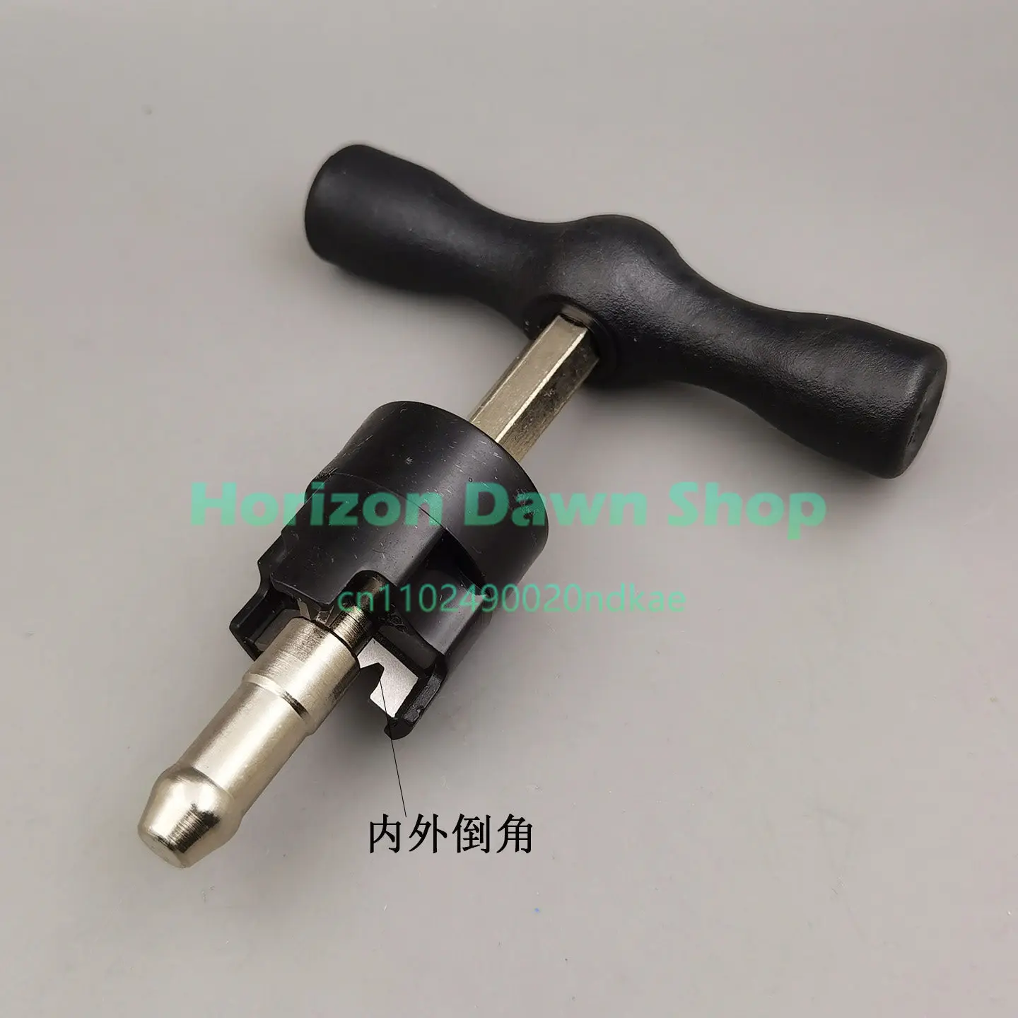 Multi-functional T-type Pipe Reamer, Inner Outer Chamfering Tool for 16/20/25/32mm Floor Heating & Solar Aluminum Plastic Pipe