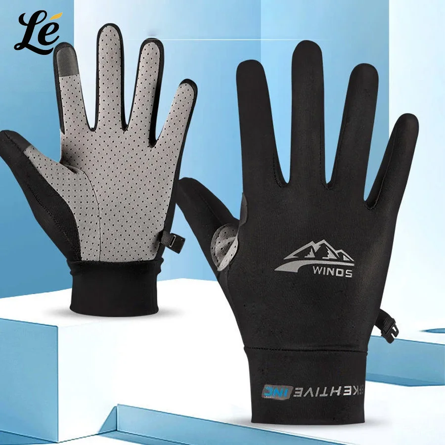 

Full Finger UV Protective Gloves - Breathable Thin Wear for Women and Men Thin Fishing Hiking Cycling Driving Fitness Gloves