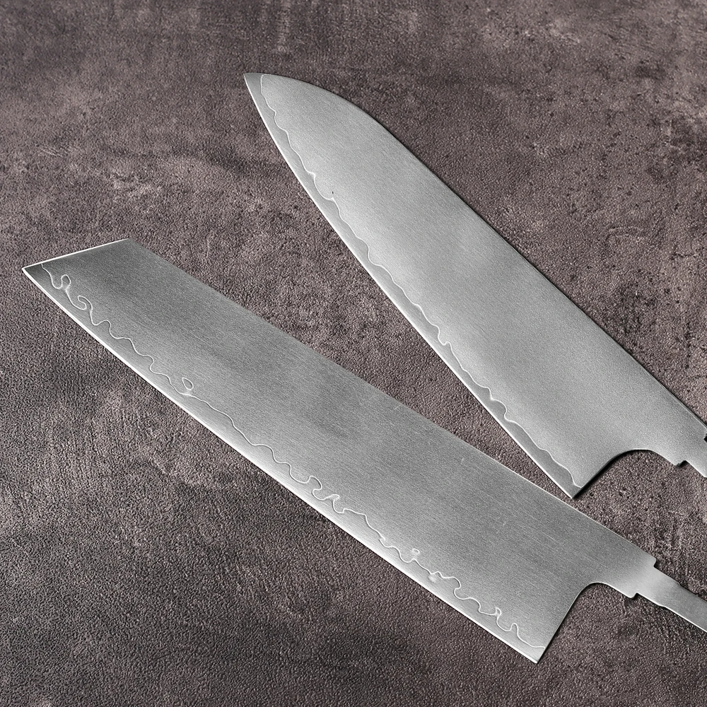 DASHWAY Japanese Hand Forged Chef Knives Full Tang Blank Blade 3 Layer Composite Steel Kitchen Knife DIY Making Handmade Knife view 3