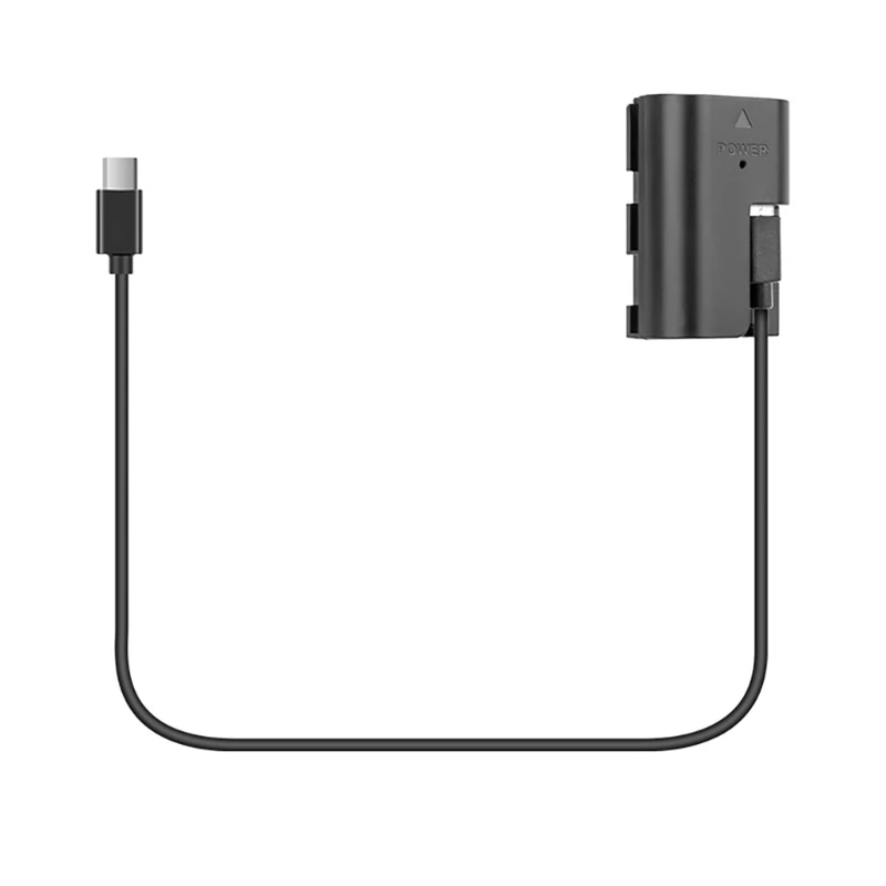 USB C إلى LPE6 بطارية الربيع موصلات الطاقة كابل استبدال ل R 90D 80D 70D 60Da مارك 6D مارك