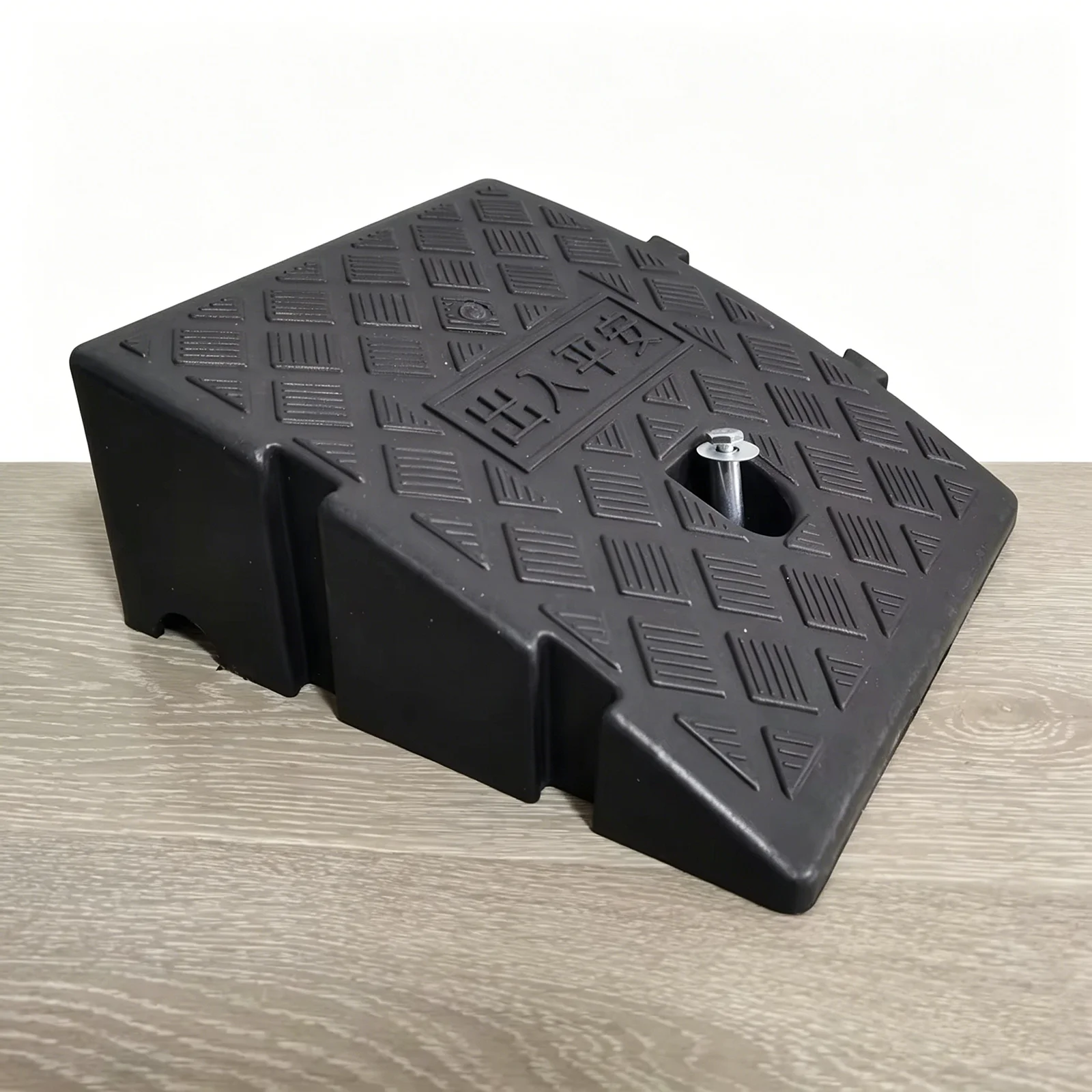 Portable Car Wheel Driveway Ramps Anti-Slip Wheel Chock Heavy Duty Threshold Ramp Kit For Car Trailer Truck Bike Accessorie