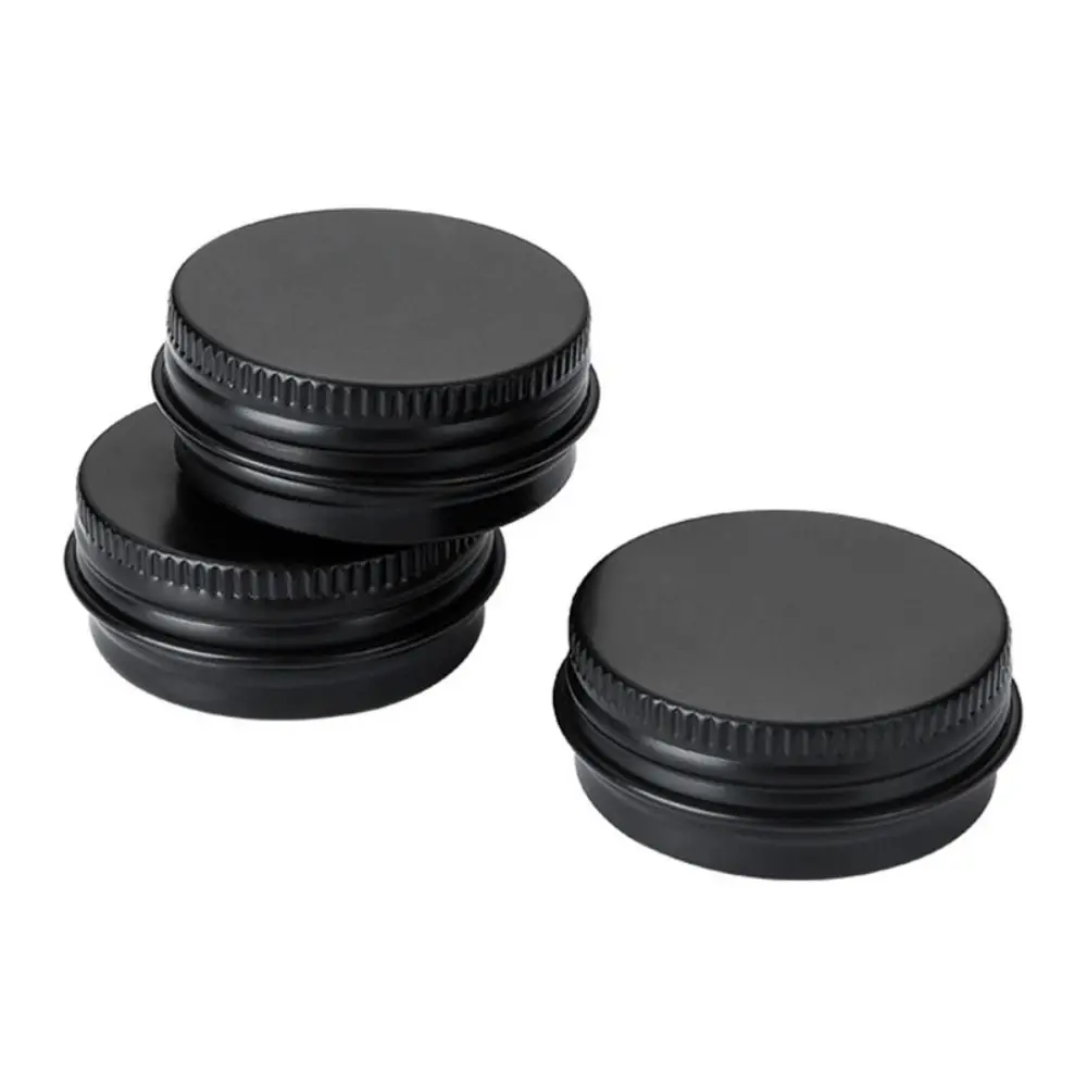 

Simple Dust-proof Black Pill Box Not Rust Light-proof Mini Medicine Box Safety With Lid Pill Packing Box Organizer