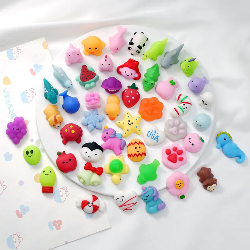 10/20/30 パックストレスリリーフ餅フワフワおもちゃかわいい動物スクイーズおもちゃ抗ストレスボール子供の誕生日ギフトパーティーの好意