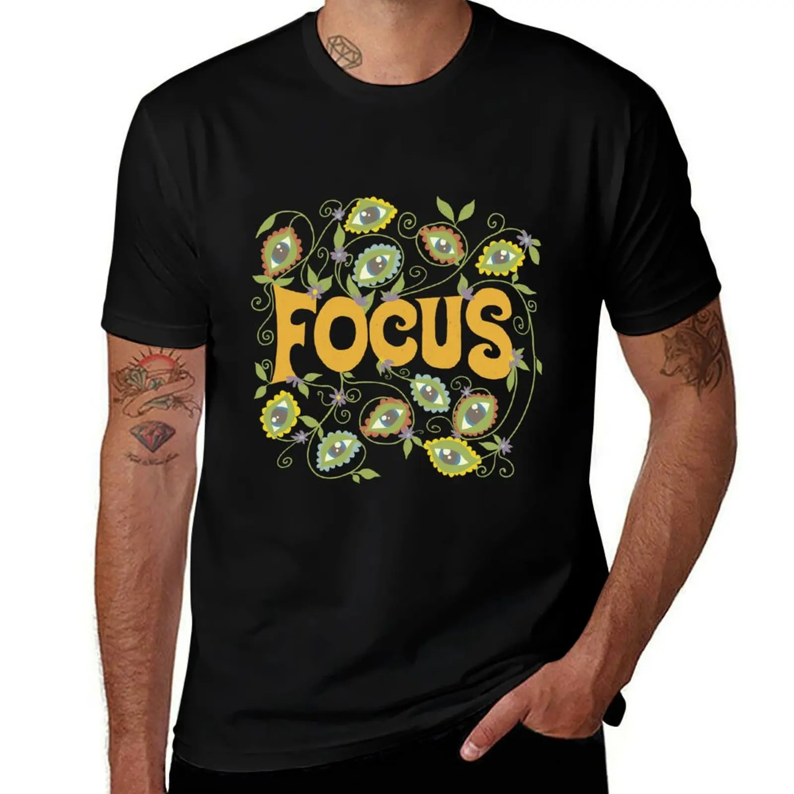 Focus T-Shirt Summer Casual Loose T-Shirt