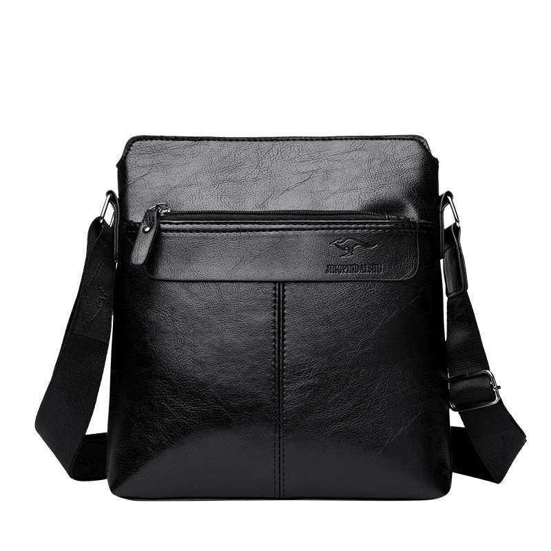 Business-Casual-Rucksack für Herren, Umhängetasche aus PU-Leder mit mehreren Fächern und großem Fassungsvermögen – Detail 30
