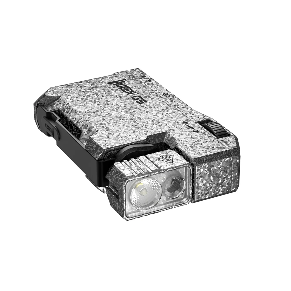 WUBEN G5 USB C ricaricabile piccola torcia a LED con regolazione continua tascabile EDC torcia luci rotazione di 180 gradi lanterna regalo RGB