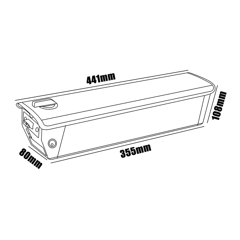 52V 20Ah 1040Wh Replacement Lithium-ion Battery Pack for 750W Magicycle Ocelot Pro Long Range