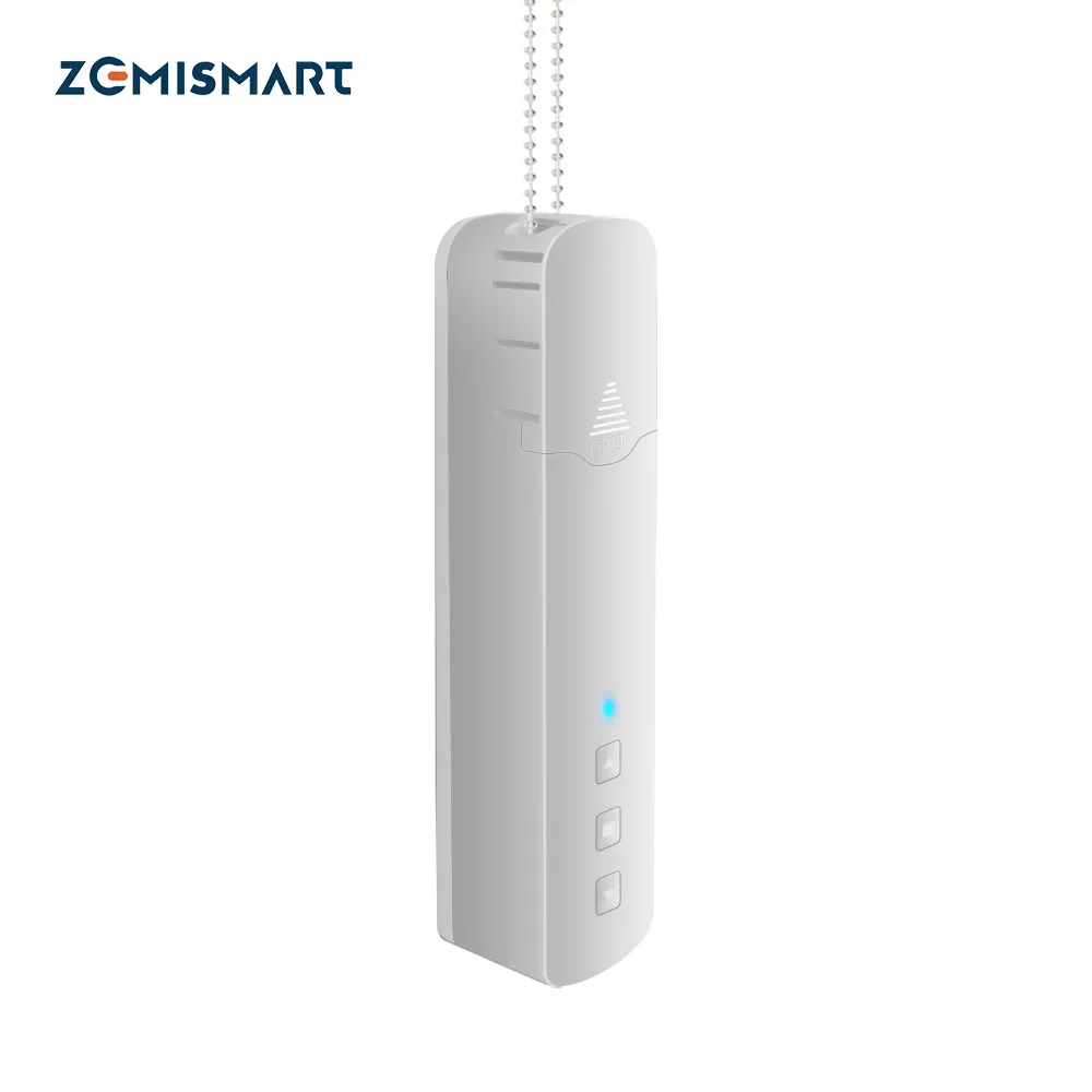Zemismart Zigbee 스마트 롤러 셔터 모터 DIY 블라인드 드라이버 Alexa Google Assistant 음성 제어 (거실 금속 용)