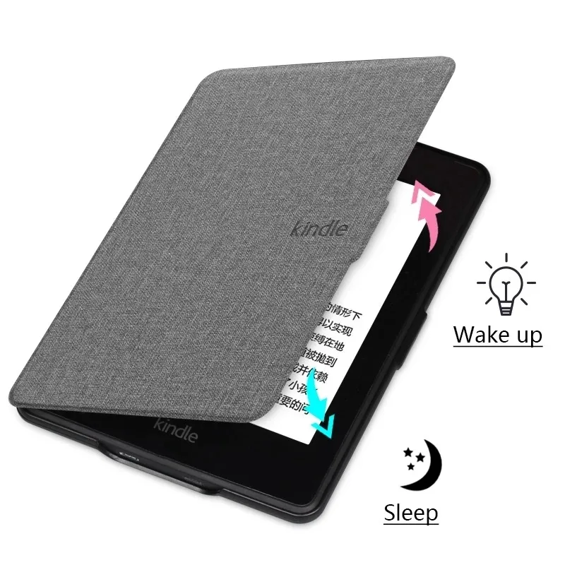 【セール中】磁気スマート電子ブックカバー保護ケース Kindle Paperwhite 1 2 3 DP75SDI 5th 6th 7th 世代 2015 2017 オートスリープ