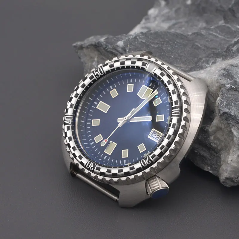 200M Waterproof Resistance Automatic Watch Japan NH35A NH36A Movement Stainless Steel Turtle Abalone Dive Men Watch SKX6105 6309