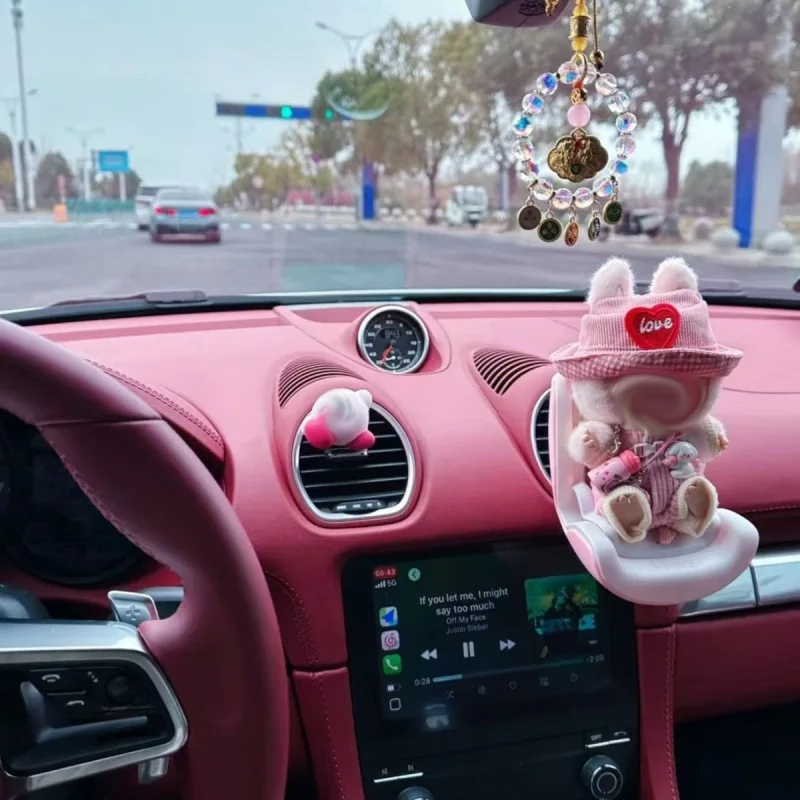 

Applies the cloth to adapt to the safety seat, aromatherapy air conditioning outlet, cute car ornaments and pendants. barbies