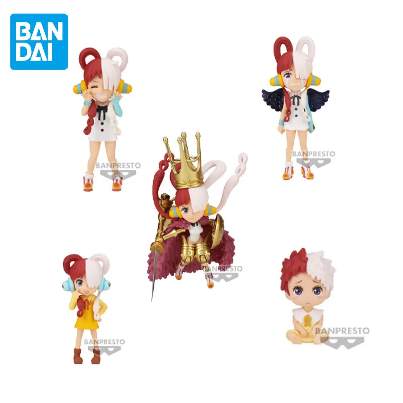 

BANDAI Original One Piece Anime Figure Uta Singer WCF RED Film Action Figure Toys For Kids Xmas Gift Collectible Model