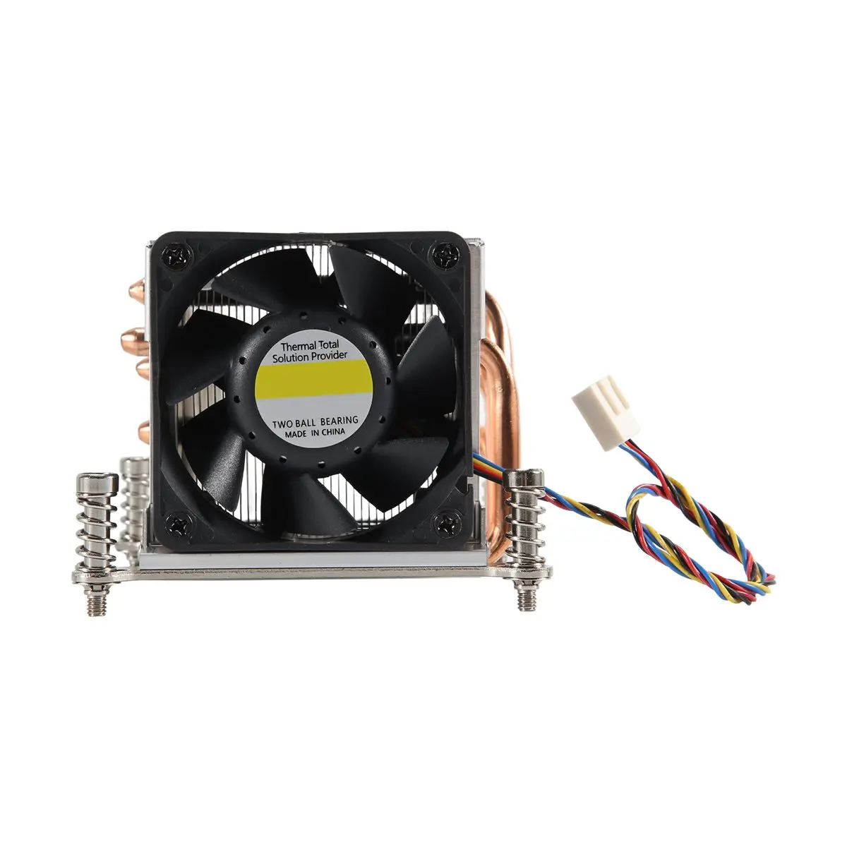 ABAN LGA2011-R63 Cooler 150W for LGA 2011 Radiator 2U 4 Heat Pipe LGA2011 Square Type 80mm X 80mm Mounting Pitch Heat Sink