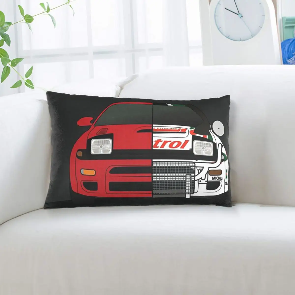 Celica Gt-Four Alltrac All Trac Awd Rally Raid Rectangle Pillowcase Cushion Cover Decor Bedroom Bed Home Comfort Throw Pillow