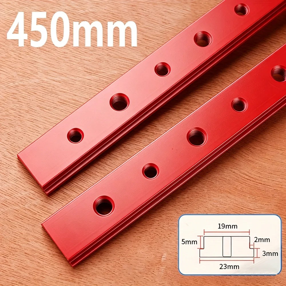 1Pc Table Saw Miter Bar Slider Gauge Rod T Slot Miter Track M6/M8T Screw Fixture Slot Aluminum for DIY Woodworking Router