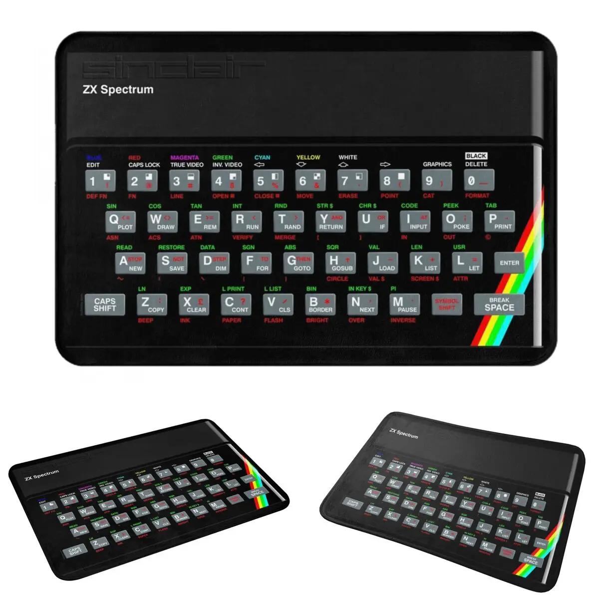 Tapis de sol ZX Spectrum, résistant à l'eau et à l'huile, pour cuisine, entrée, salon, tapis de protection pour les pieds.