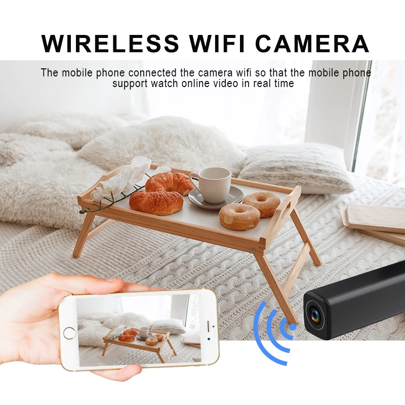 A33 Small Body Head Mounted Digital WiFi Camera 1080P Cam Fitst View Video Camcorder Night Vision Motion Detection Wireless Cam - view 3