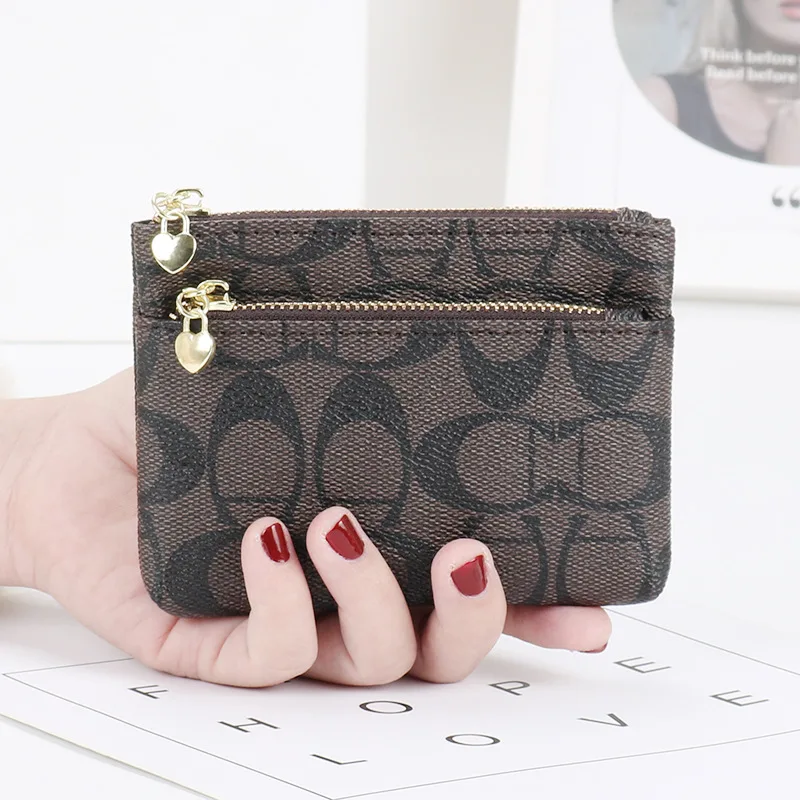 2026 New Classic Old Flower Small Wallet, Women's Mini Wallet, Coin Small Bag, Change Bag, Leather Wallet, Storage Bag, Card Bag