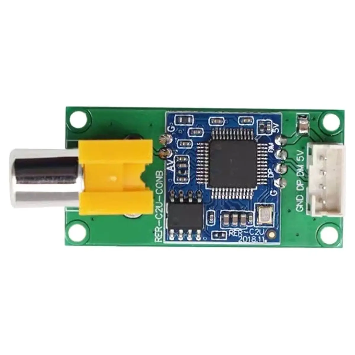 CVBS to USB Module AV Video Input to Digital USB Signal Output Module UVC Free Drive Analog to Digital Video Capture