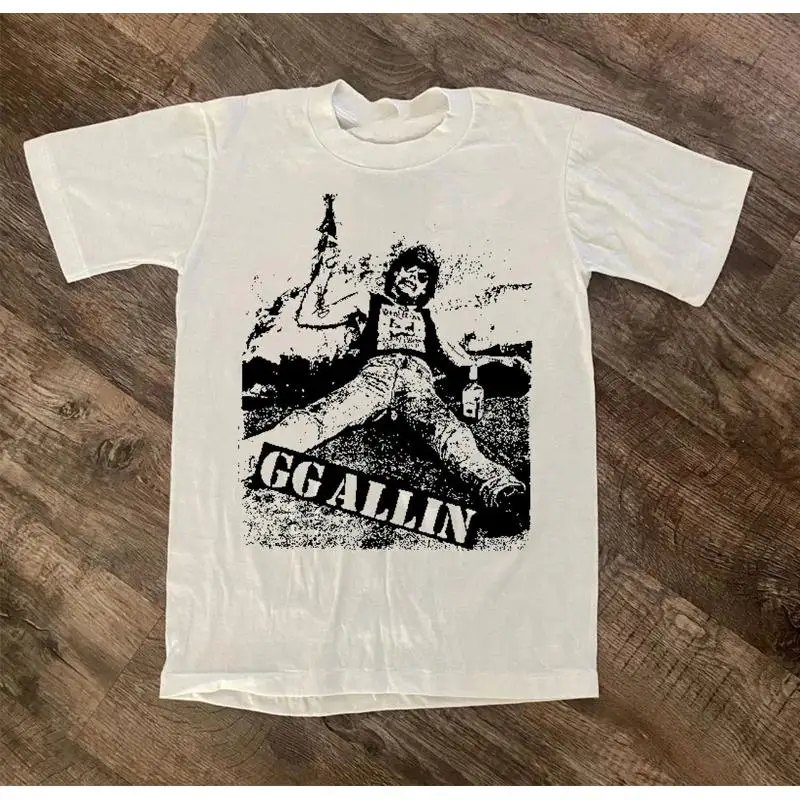 GG ALLIN Music Album T Shirt
