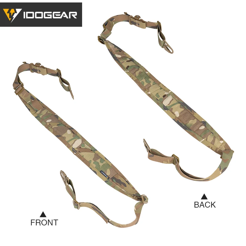 IDOGEAR Tactical Ferro Style Slingster 2 Point Rifle Sling Hunting Caza Military Quick Pull Airsoft Accessories